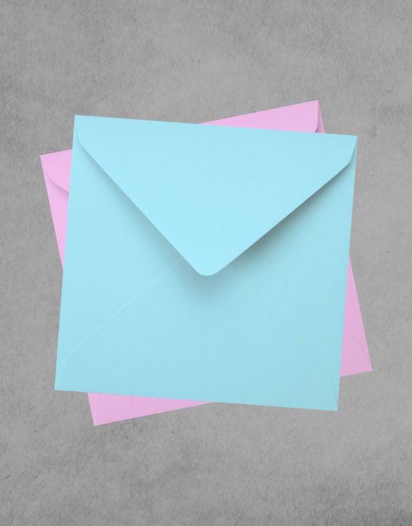 Envelopes squares 17x17 colored