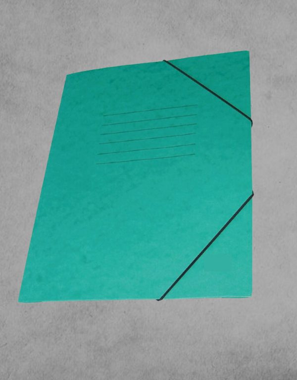 Paper folder with rubber - different colors